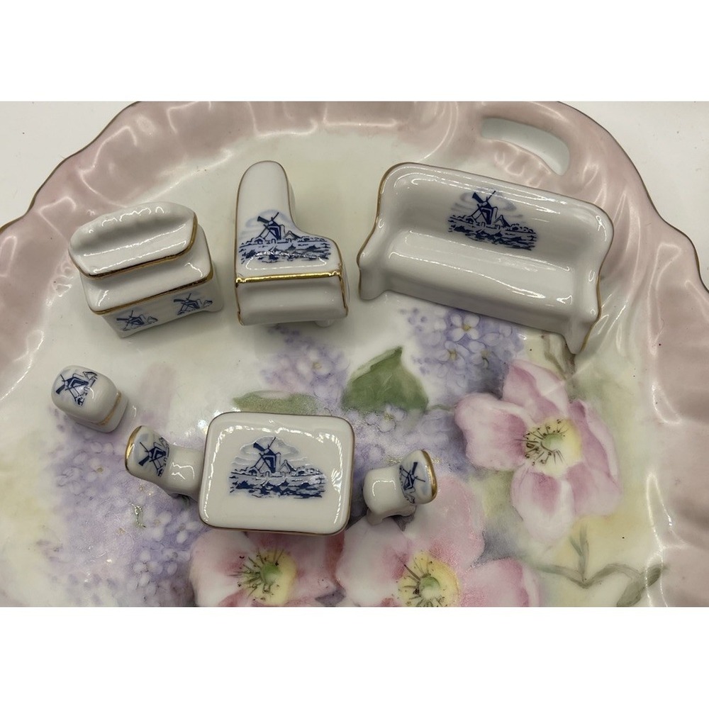 Vintage Windmill‎ Porcelain Furniture Set